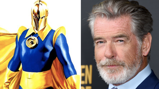 <i>Black Adam </i>Adds<i> </i>Pierce Brosnan's Dr. Fate to Its Curious Cast of DC Heroes